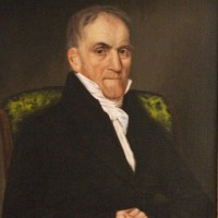 Portrait of Judge Laban Wheaton. Painted after 1834 by Eunice Makepeace Towle