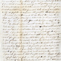 Page 4 of letter from Mrs. Wheaton to Miss Caldwell. Letter dated December 2, 1837.