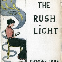 1895 cover of Wheaton's literary magazine. Founded by teacher Lucy Larcom in 1855.