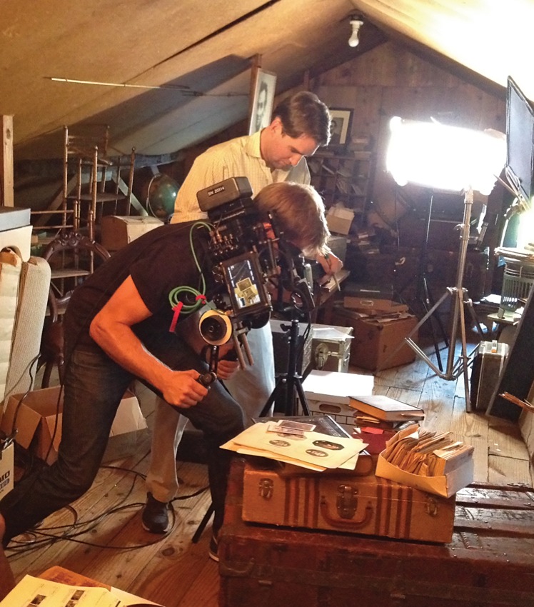 George Kunhardt '09 working on HBO documentary "Living with Lincoln"