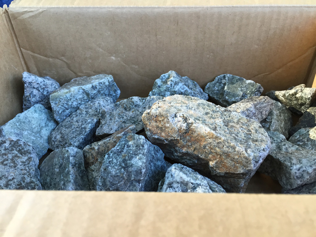 Box of rocks for Kindness Project