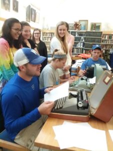 Students in the Archives