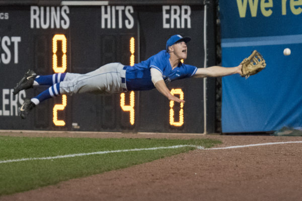 Student baseball player