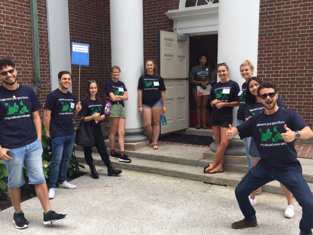 A group photo of the International Student Orientation Assistants