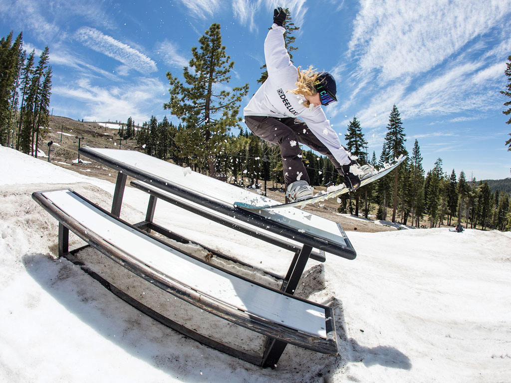 Female Professional Snowboarders In Maine