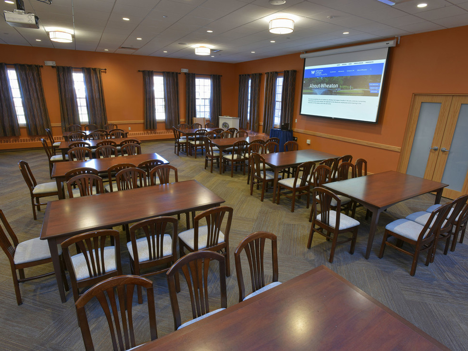 Larger view of Faculty Dining Room