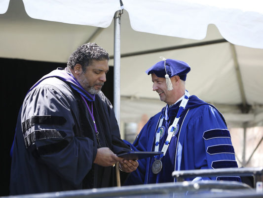 Rev. Dr. William Joseph Barber II and Dennis Hanno