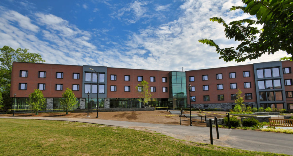 New building highlighted Wheaton College Massachusetts