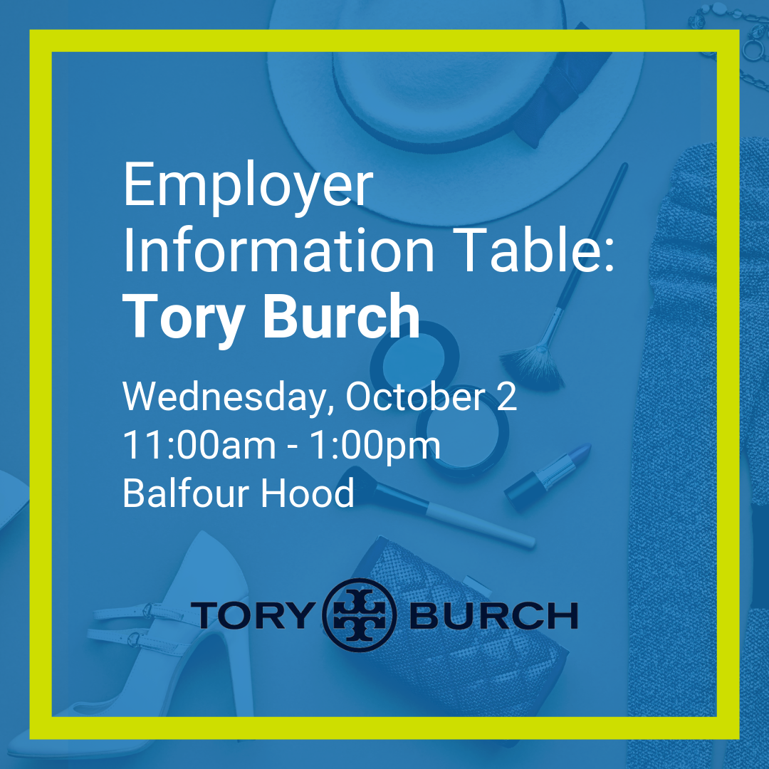 Employer Information Table: Tory Burch Flyer