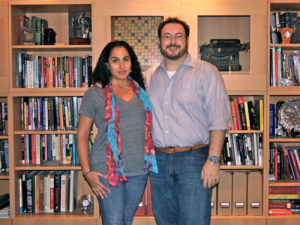 Touba Ghadessi and Josh Stenger