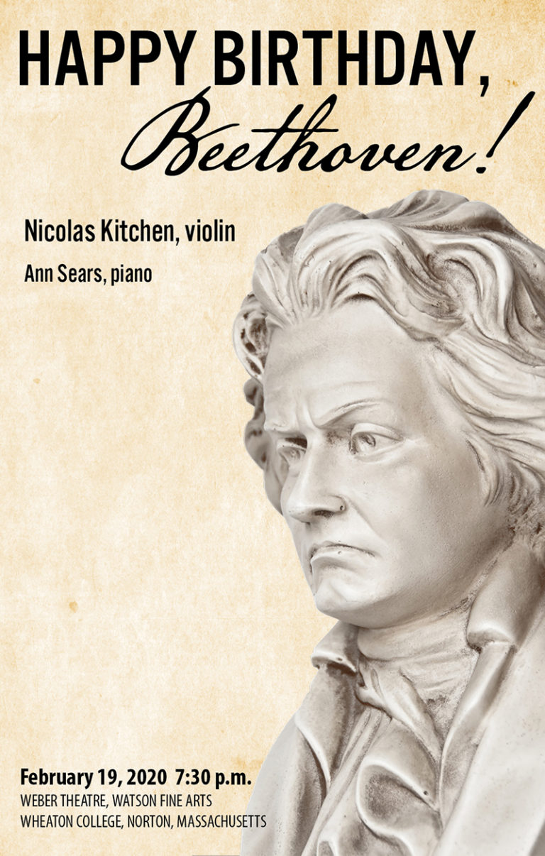 Happy Birthday, Beethoven! - Wheaton College Massachusetts