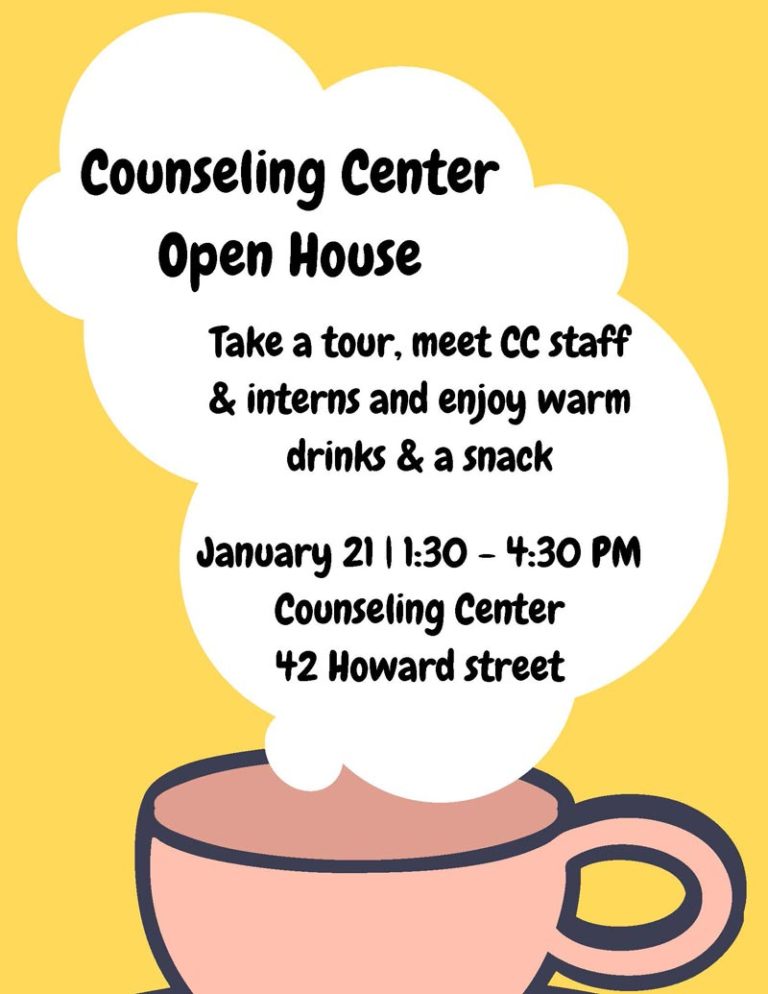 Counseling Center Open House Wheaton College Massachusetts