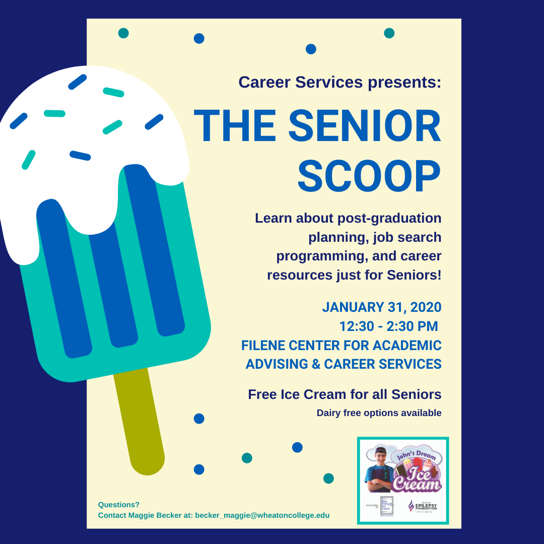 Senior Scoop flyer