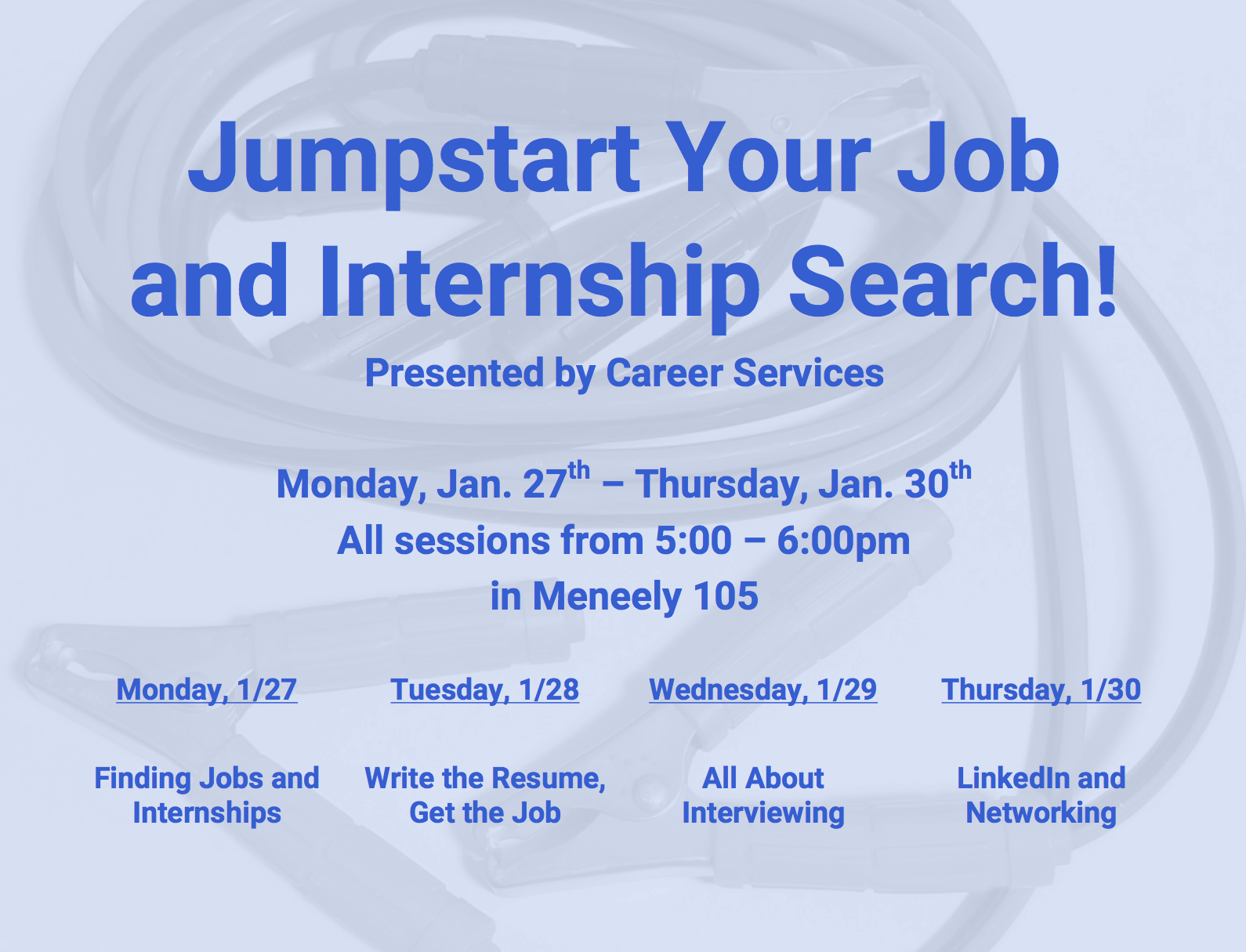 Jumpstart Your Job and Internship Search Series Wheaton