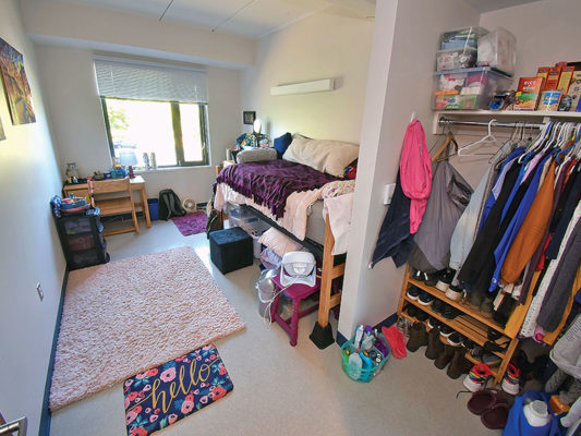 Dorm room in Pine Hall
