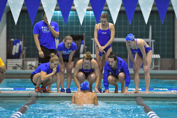 Wheaton swimming and diving