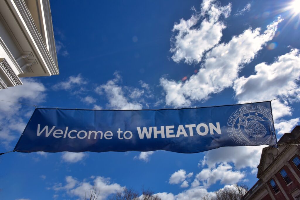 Photo of Welcome to Wheaton sign