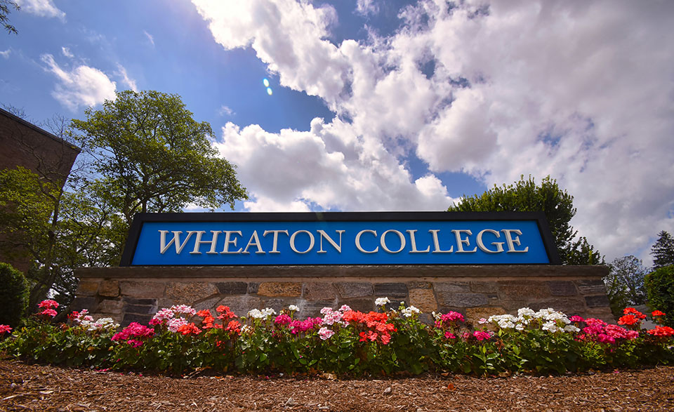 Wheaton College Sign