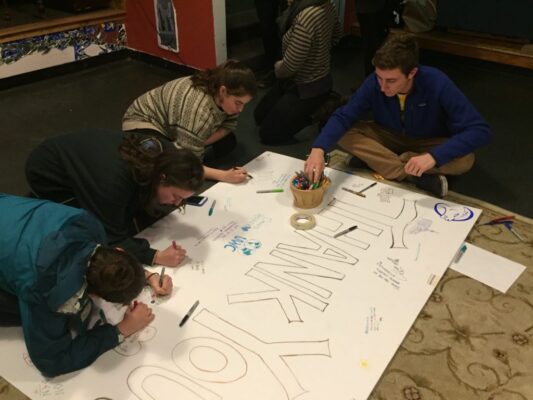 Wheaton's Student Philanthropy in action