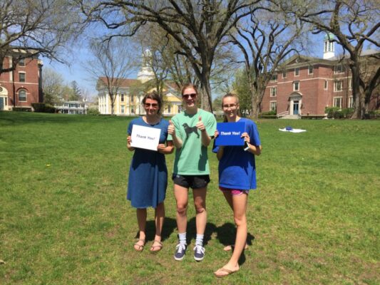 Wheaton's Student Philanthropy in action