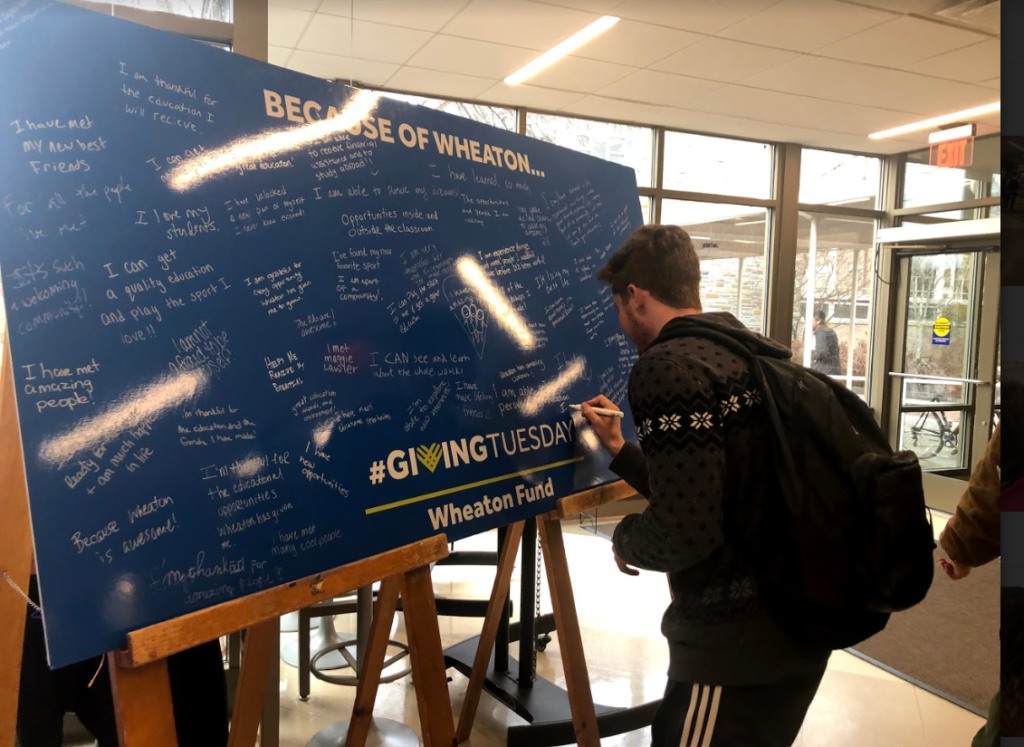 Wheaton's Student Philanthropy in action