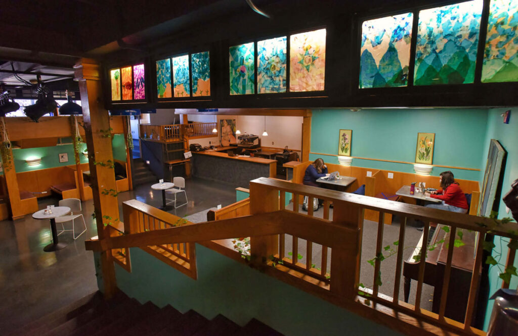 Interior of the Lyons Den