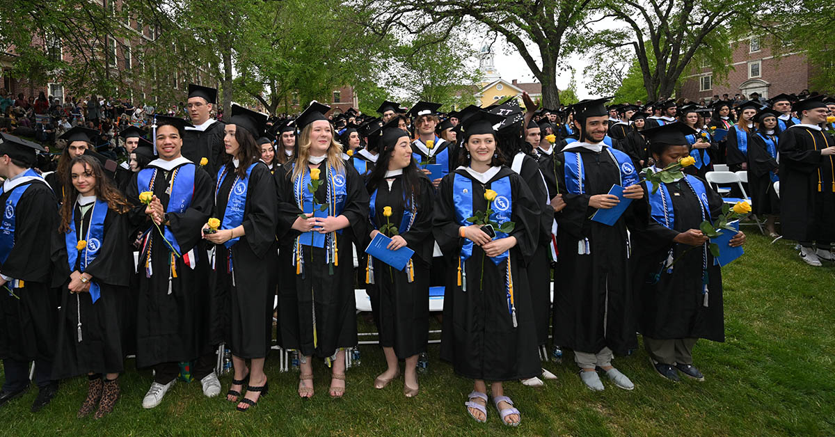 Commencement photo gallery Wheaton College Massachusetts