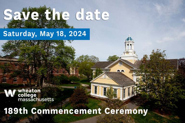Commencement Wheaton College Massachusetts