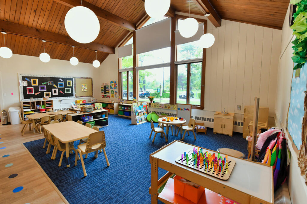 View of the Early Education Center classroom space