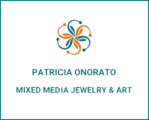 Patricia Onorato Mixed Media Jewelry &amp; Art Logo - Patricia Onorato