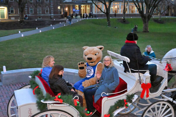 Roary in carriage