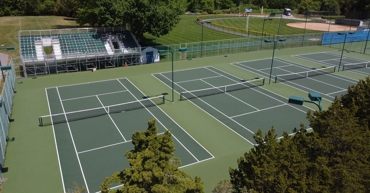 Wheaton tennis courts