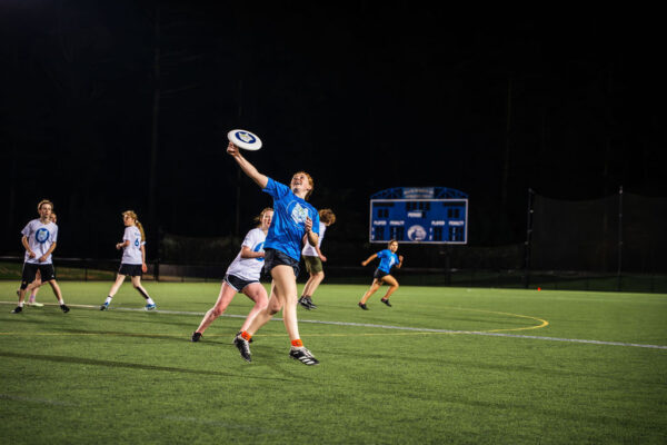 Wheaton frisbee alumni game