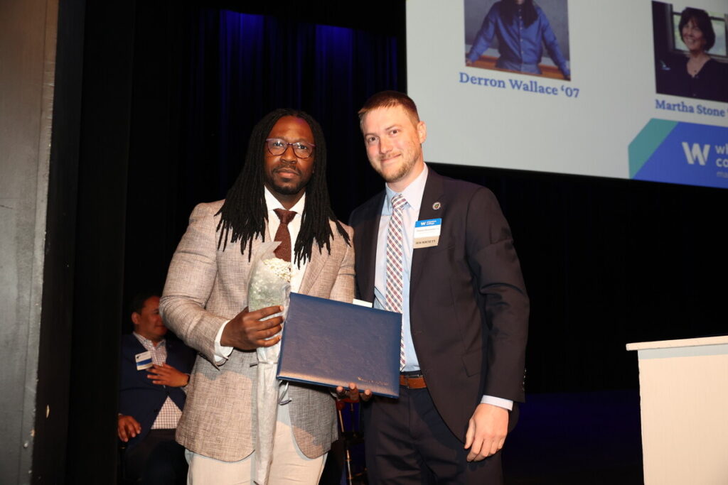 Derron Wallace '07 ABD award recipient